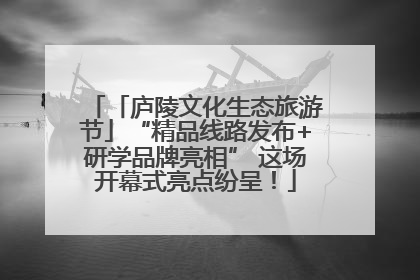 「庐陵文化生态旅游节」“精品线路发布+研学品牌亮相” 这场开幕式亮点纷呈！