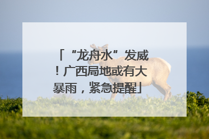 “龙舟水”发威！广西局地或有大暴雨，紧急提醒