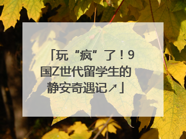 玩“疯”了！9国Z世代留学生的静安奇遇记↗