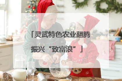 灵武特色农业翻腾振兴“致富浪”