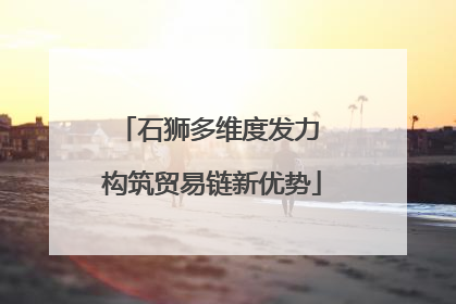 石狮多维度发力 构筑贸易链新优势