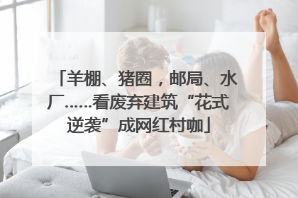 羊棚、猪圈，邮局、水厂……看废弃建筑“花式逆袭”成网红村咖