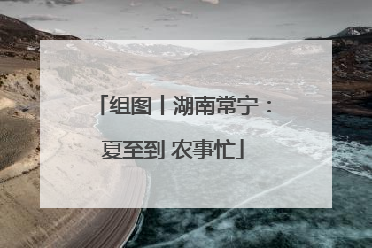 组图丨湖南常宁：夏至到 农事忙