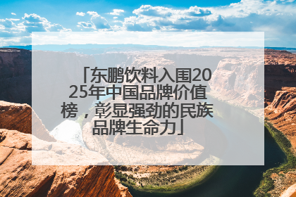 东鹏饮料入围2025年中国品牌价值榜，彰显强劲的民族品牌生命力
