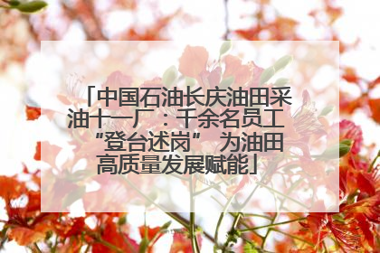 中国石油长庆油田采油十一厂：千余名员工“登台述岗” 为油田高质量发展赋能