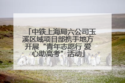 中铁上海局六公司玉溪区域项目部携手地方开展“青年志愿行 爱心助高考”活动