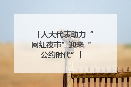 人大代表助力“网红夜市”迎来“公约时代”