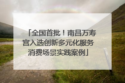 全国首批！南昌万寿宫入选创新多元化服务消费场景实践案例