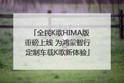 全民K歌HIMA版重磅上线 为鸿蒙智行定制车载K歌新体验