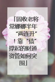 固收老将常娜娜半年“两连升”！靠“债”撑起的财通资管如何突围