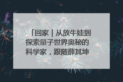 回家｜从放牛娃到探索量子世界奥秘的科学家，跟随薛其坤重访梦想起点
