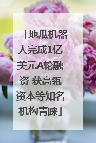 地瓜机器人完成1亿美元A轮融资 获高瓴资本等知名机构青睐