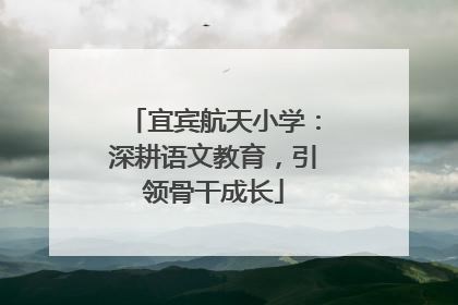 宜宾航天小学：深耕语文教育，引领骨干成长