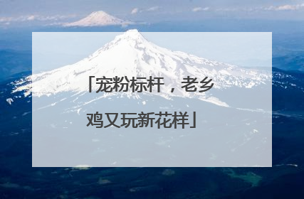 宠粉标杆，老乡鸡又玩新花样