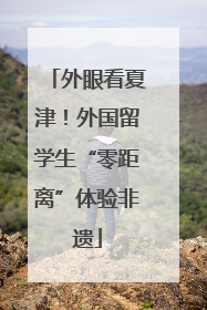 外眼看夏津！外国留学生“零距离”体验非遗