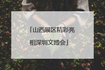 山西展区精彩亮相深圳文博会