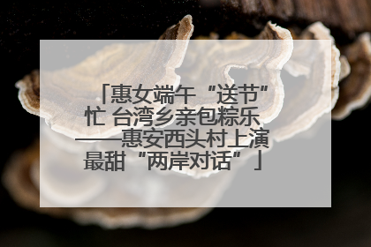 惠女端午“送节”忙 台湾乡亲包粽乐——惠安西头村上演最甜“两岸对话”