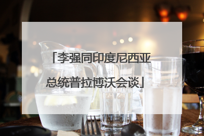李强同印度尼西亚总统普拉博沃会谈