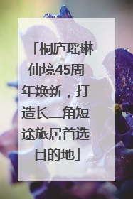 桐庐瑶琳仙境45周年焕新，打造长三角短途旅居首选目的地