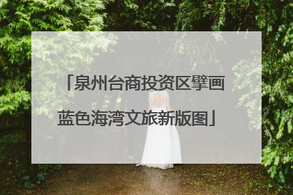 泉州台商投资区擘画蓝色海湾文旅新版图