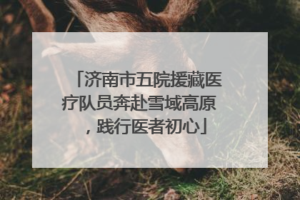 济南市五院援藏医疗队员奔赴雪域高原，践行医者初心