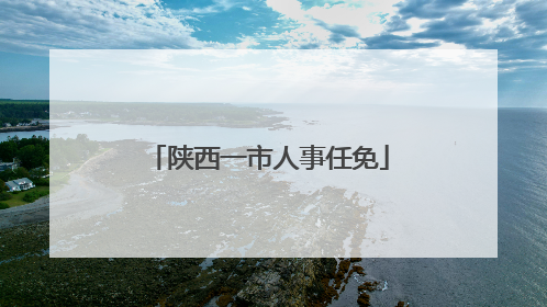 陕西一市人事任免