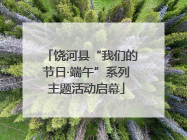 饶河县“我们的节日·端午”系列主题活动启幕