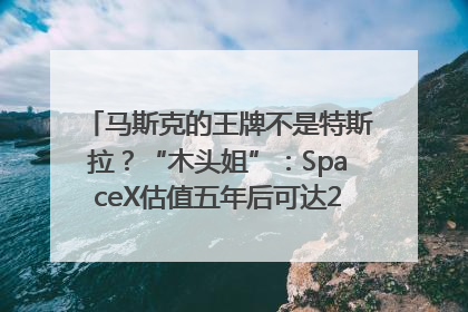 马斯克的王牌不是特斯拉？“木头姐”：SpaceX估值五年后可达2.5万亿美元！