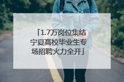 1.7万岗位集结 宁夏高校毕业生专场招聘火力全开