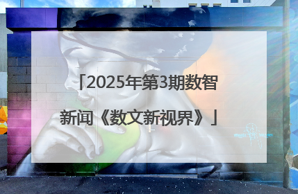 2025年第3期数智新闻《数文新视界》