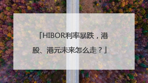 HIBOR利率暴跌，港股、港元未来怎么走？